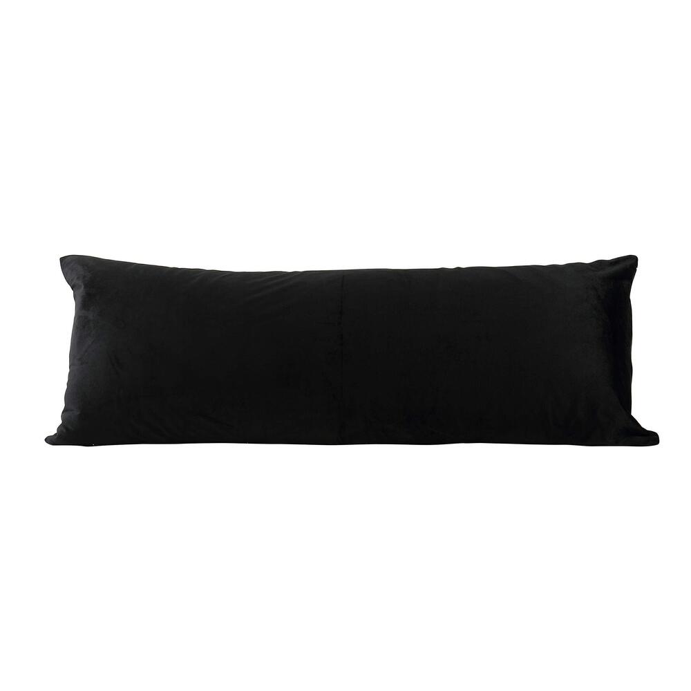 1942 Soft Micromink, Faux Fur, Faux Suede Body Pillow Cover 21"x54"